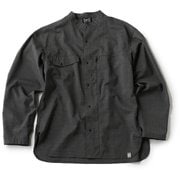 JP ウール ドットエア ノーカラー シャツジャケット ユニセックス シャツ Charcoal Grey(163) Lサイズ SNUJ10075