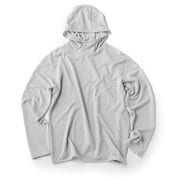 JP135メッシュアクティブフーディー ユニセックス ランニングウェア シャツ Pearl Grey(227) Mサイズ SNUJ10079