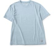 tomu×[sn] ラン プリント ショートスリーブ Tシャツ ユニセックス ランニングウェア シャツ Sky Grey（160） Sサイズ SNUJ10096