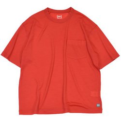 JP 140 エブリディ ポケット ショートスリーブ Tシャツ ユニセックス カットソー Powder Red（221） Sサイズ SNUJ10094