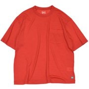 JP 140 エブリディ ポケット ショートスリーブ Tシャツ ユニセックス カットソー Powder Red(221) Mサイズ SNUJ10094