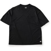 JP 140 エブリディ ポケット ショートスリーブ Tシャツ ユニセックス カットソー Jet Black Melange(J004) Mサイズ SNUJ10094