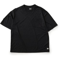 JP 140 エブリディ ポケット ショートスリーブ Tシャツ ユニセックス カットソー Jet Black Melange（J004） Lサイズ SNUJ10094