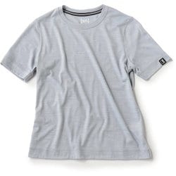 JP 140 プレーンボディ ショートスリーブ Tシャツ レディース カットソー Sky Grey（160） Mサイズ SNWJ10206