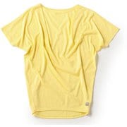JP140 ヨガルーズTシャツ レディース フィットネス ヨガ シャツ Powder Yellow(220) Sサイズ SNWJ10205