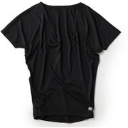 JP140 ヨガルーズTシャツ レディース フィットネス ヨガ シャツ Jet Black Melange(J004) Sサイズ SNWJ10205