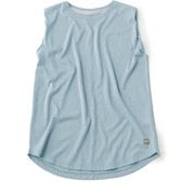 JP 140 ベーシック タンク レディース フィットネス ヨガ シャツ Sky Grey（160） Mサイズ SNWJ10207