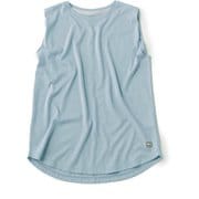 JP 140 ベーシック タンク レディース フィットネス ヨガ シャツ Sky Grey(160) Mサイズ SNWJ10207