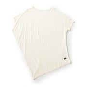 W ルーズエアTシャツ レディース フィットネス ヨガ シャツ FRESH WHITE(620) Mサイズ SNW024590