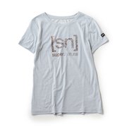 W アラベスクTシャツ レディース フィットネス ヨガ シャツ HEATHER BLUE（60E） XSサイズ SNWP03154