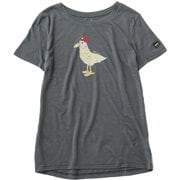 W ジョニー Tシャツ レディース フィットネス ヨガ シャツ TURBULENCE BLUE（44E） Sサイズ SNWP03201
