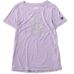 W ロック フラワーズ Tシャツ レディース フィットネス ヨガ シャツ CANDY MELANGE（30E） Sサイズ SNWP03186