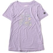W ロック フラワーズ Tシャツ レディース フィットネス ヨガ シャツ CANDY MELANGE(30E) Sサイズ SNWP03186