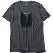 M THE WAVE TEE メンズ ランニングウェア シャツ Turbulence Blue/Various(44E) Lサイズ SNMP01194