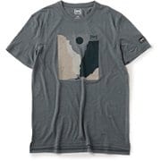 M リオグランデ Tシャツ メンズ カットソー TURBULENCE BLUE（44E） Sサイズ SNMP01181