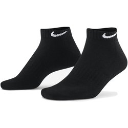エブリデイクッションドソックス（3足） ユニセックス フィットネス ソックス ブラック/ホワイト（010） 21-23cm SX7670