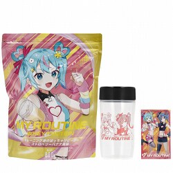 【新品】 マイルーティン DECO*27 初音ミク プロテイン　2点セット DECO*27×初音ミク×MY ROUTINE トリプルコラボプロテインが発売