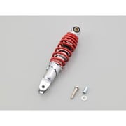 ユニバーサルリアショック 230mm メッキ/レッド 73532