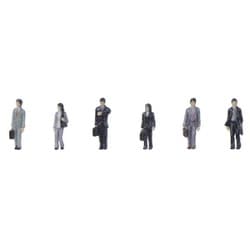 24-2001A Nゲージ レイアウト用品 通勤1：歩く人A [鉄道模型用品]