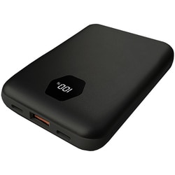 モバイルバッテリー 10000mAh PD20W対応 デジタル残量表示 ブラック LUC2MP100A-CCBK