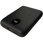 モバイルバッテリー 10000mAh PD20W対応 デジタル残量表示 ブラック LUC2MP100A-CCBK