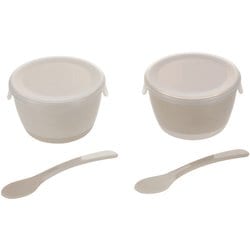 リッチェル トライ 離乳食小分けカップセット（フタ・スプーン付） 5カ月頃から 120596