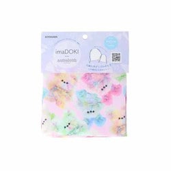 IMAF-21C [imaDOKI レインボーアニマル 巾着大小2点セット 45cm×100cm ピンク]