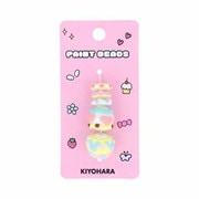 PTB-01 05 [ビーズ ペイントビーズ 3個入り ＃05 パステル×ハート系]