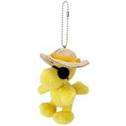 212757-25 PEANUTS ボールチェーンマスコット ウッドストック 麦わら帽子