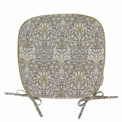 モリスデザインスタジオ スネークヘッド シートクッション 45×43cm グレー LN1744 98GR
