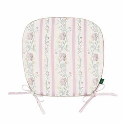 MINTON ハドンホール フラワーリボン シートクッション 45×43cm ピンク LN1221 98P
