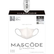MASCODE マスコード 大容量 30枚入り 不織布マスク L ホワイト