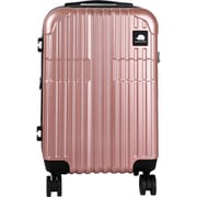 スーツケース SCANDINAVIAN FOREST 54cm 拡張タイプ 旅行日数目安:1~3泊 33L/拡張時38L TSAロック搭載 機内持ち込み可 ドリンクホルダー キャスターロック付き sfrs-2402 S ベビーピンク