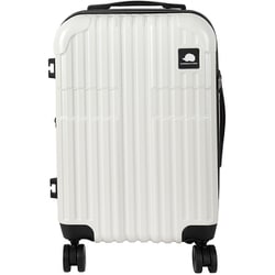 スーツケース SCANDINAVIAN FOREST 54cm 拡張タイプ 旅行日数目安：1～3泊 33L/拡張時38L TSAロック搭載 機内持ち込み可 ドリンクホルダー sfrs-2402 S アイボリーホワイト