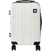 スーツケース SCANDINAVIAN FOREST 54cm 拡張タイプ 旅行日数目安:1~3泊 33L/拡張時38L TSAロック搭載 機内持ち込み可 ドリンクホルダー キャスターロック付き sfrs-2402 S アイボリーホワイト