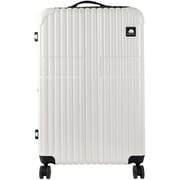 スーツケース SCANDINAVIAN FOREST 66cm 拡張タイプ 旅行日数目安:4~7泊 61L/拡張時66L TSAロック搭載 ドリンクホルダー キャスターロック付き sfrs-2402 M アイボリーホワイト