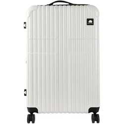 スーツケース SCANDINAVIAN FOREST 76cm 拡張タイプ 旅行日数目安：8～10泊 100L/拡張時105L TSAロック搭載 ドリンクホルダー sfrs-2402 L アイボリーホワイト