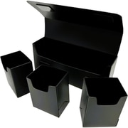 BR-0054 BRトリプルデッキBOX ブラック [トレーディングカード用品]