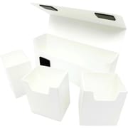 BR-0055 BRトリプルデッキBOX ホワイト [トレーディングカード用品]