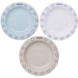 小皿 3枚 セット シナぷしゅ 電子レンジ対応 食洗機対応 割れにくい 積み重ねて省スペース 直径14.7×高さ1.9cm 日本製 PT-21