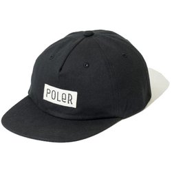 FURRY FONT COTTON 6P CAP キャップ BLACK 251MCV0087