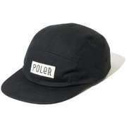 FURRY FONT COTTON 5P CAP キャップ BLACK 251MCV0094