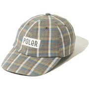 CHECK BASEBALL CAP キャップ GRAY 251MCV0102