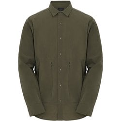 LS Ventilation Shirt メンズ シャツ オリーブ（O01） Mサイズ 011119