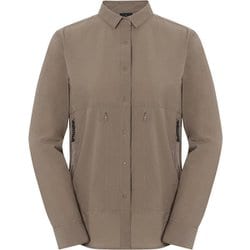 Women's LS Ventilation Shirt レディース シャツ グレージュ（G61） XLサイズ 011121