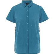 Women's SS Ventilation Shirt レディース シャツ コロニアルブルー Mサイズ 011122