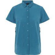 Women's SS Ventilation Shirt レディース シャツ コロニアルブルー XLサイズ 011122