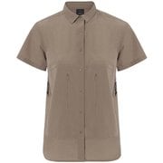 Women's SS Ventilation Shirt レディース シャツ グレージュ Sサイズ 011122