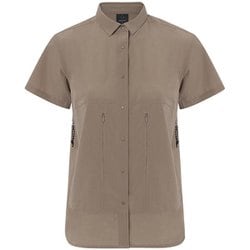 Women's SS Ventilation Shirt レディース シャツ グレージュ Mサイズ 011122