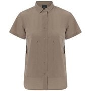Women's SS Ventilation Shirt レディース シャツ グレージュ Lサイズ 011122